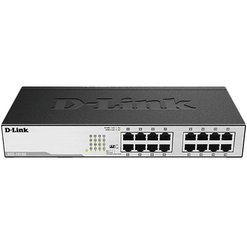 D-LINK DESKTOP SWITCH 16 port Mascom International.webp